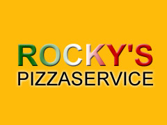 Rockys Pizzaservice Logo